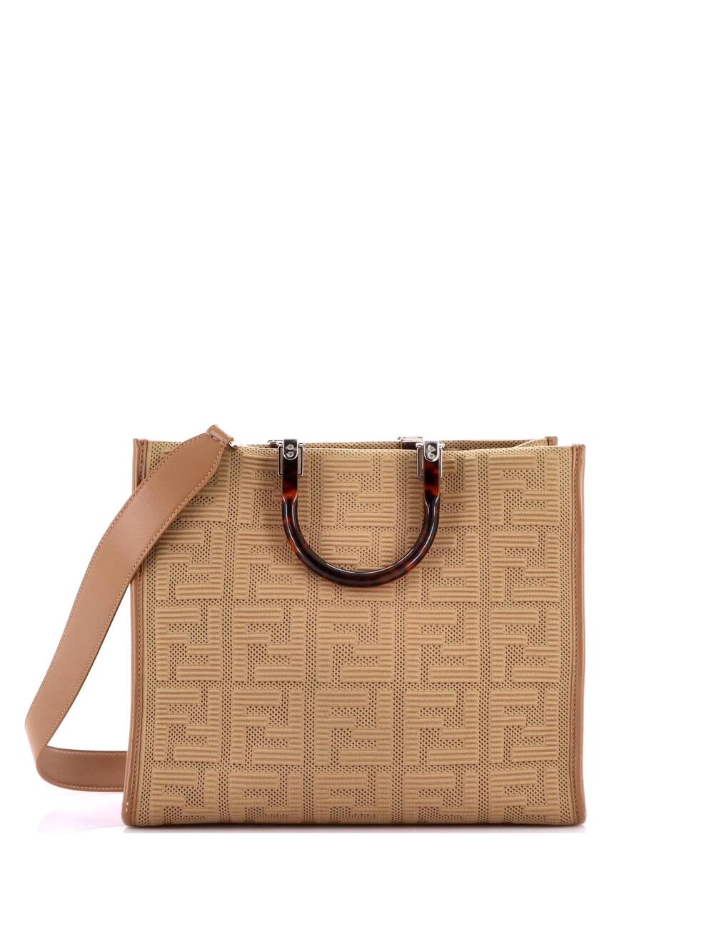 Fendi Sunshine Shopper Tote Zucca #377731F19B